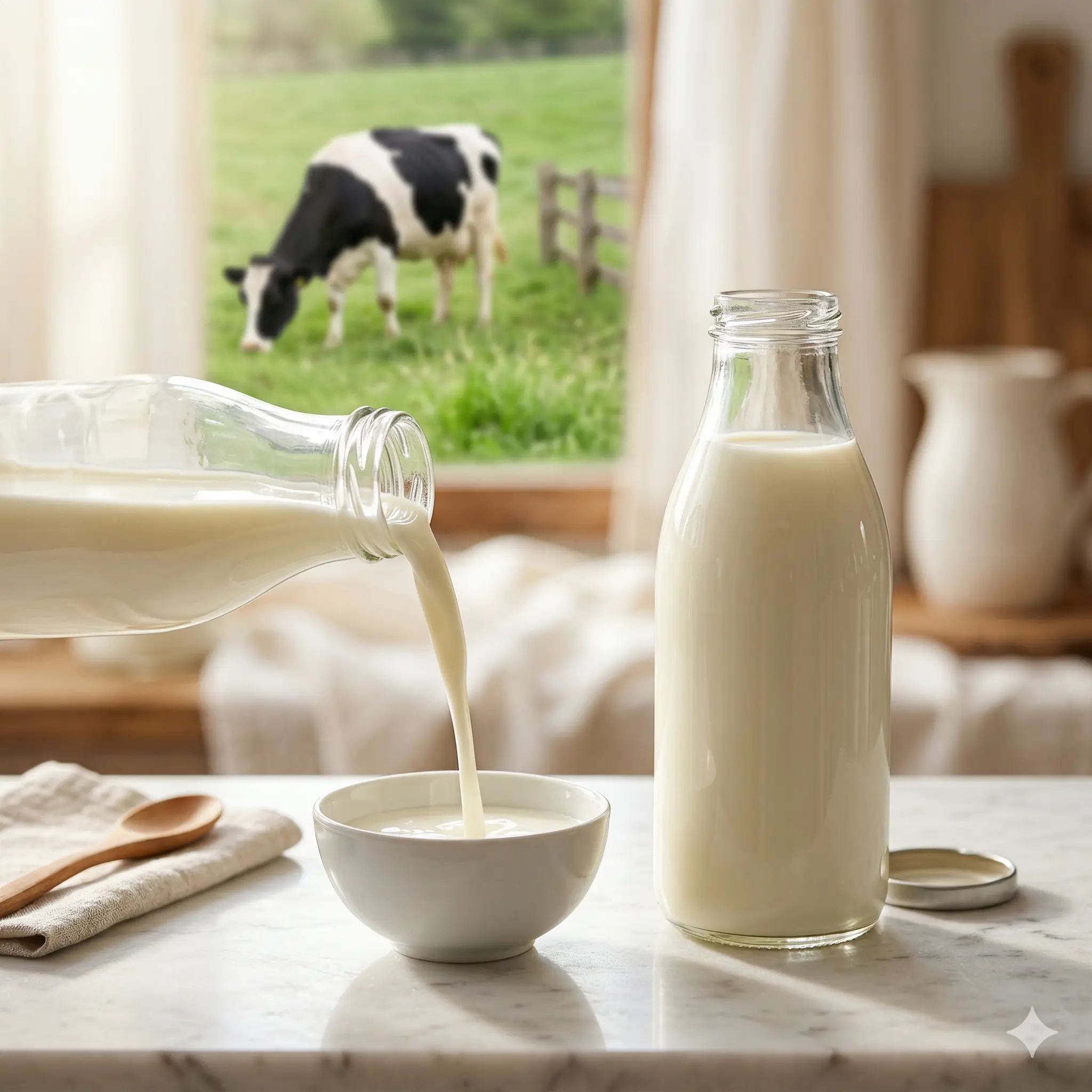 5 Litre İnek Sütü